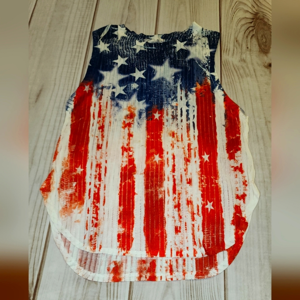 Flag tank top